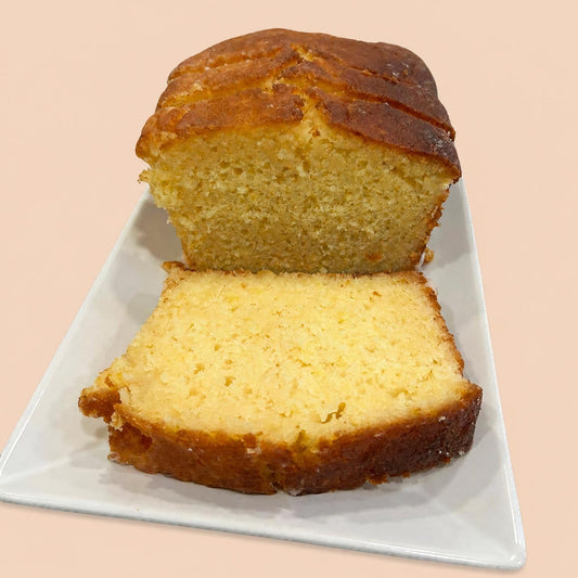 Lemon Cake Loaf at cafeAtaraxia in Parede, Portugal
